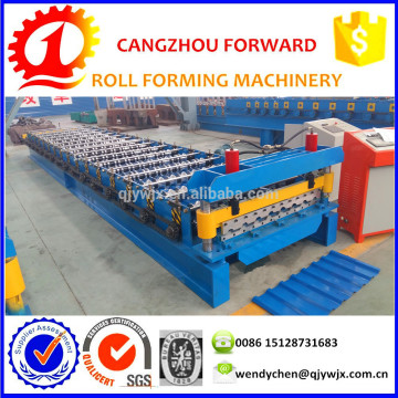 Mexico Style Metal Roofing Sheet Roll Forming Machine